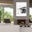 «Geisha Living At The Fuji» par Pechane, art mural sur toile-410823175