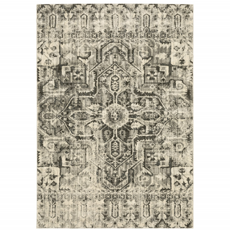 Donall Oriental Rug, Rectangle 6'7" x 9'6"