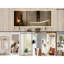 Miroir de salle de bain surdimensionné de 72 po x 32 po avec 3 lumières colorées, imperméable, cadre en aluminium, fixation murale, pour le salon de la chambre à coucher, pouces à DEL argentés, options, salle de bain,-1762109343