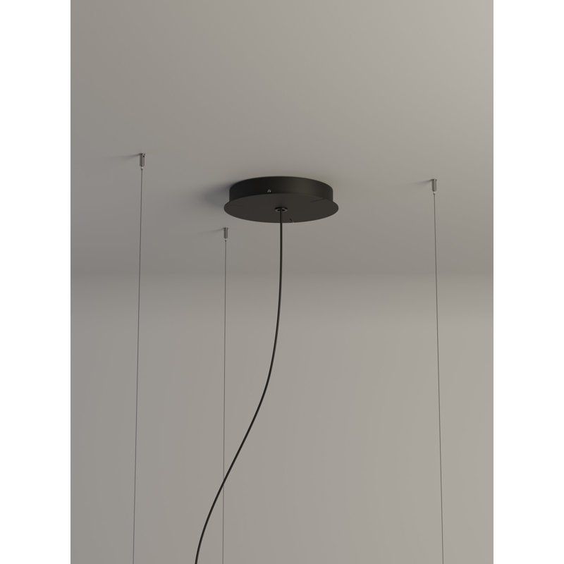 Cirio Chandelier M, 241.4" H x 39.4" W x 39.4" D, 114 W, 20 Lights