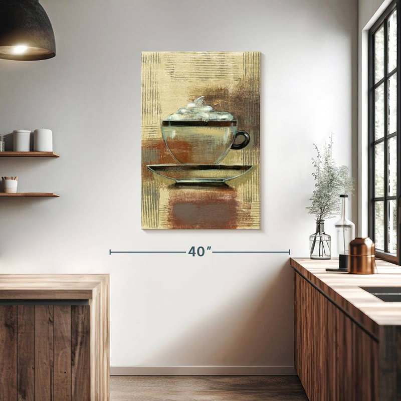 Yarlin Cafe Classico II Neutral, 39" H x 26" W