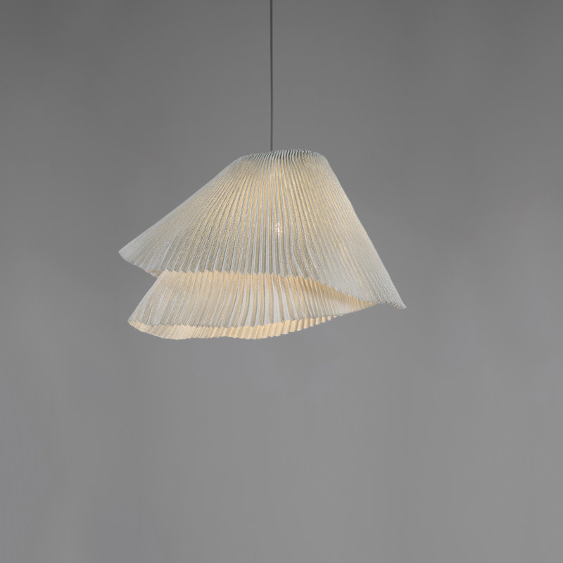 Tempo Vivace Pendant, Yes, 10.6" H x 16.9" W x 15.4" D, White