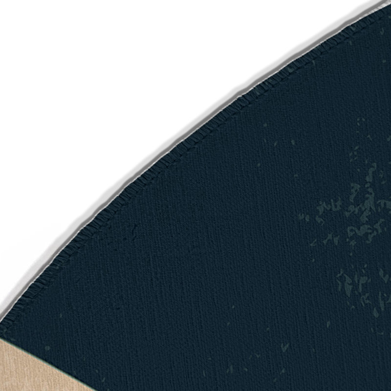 Twilight Valley Indoor And Outdoor Area Rug, Round 5'