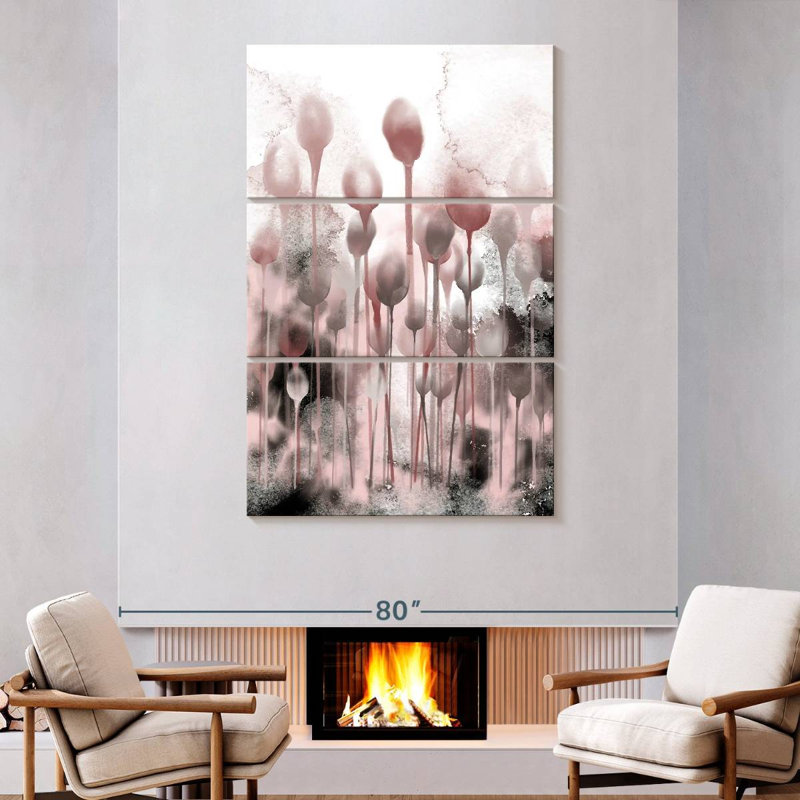 Avery Enlightened Minds Blush, 74" H x 48" W
