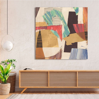 Modern Abstract: Bebop I By Sven Dorn by Sven Dorn - Wrapped Canvas Print