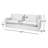 Nessa 93" Slipcovered Sofa-575266110