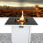 Table de foyer en acier au propane / gaz naturel de 30 pouces
