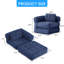 Fauteuil convertible avec canapé-lit Boneless-1636651655