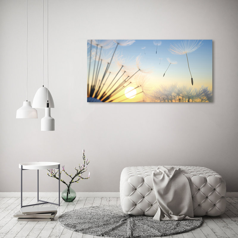 Dandelion seeds 1 Piece Wall Art on Canvas