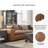 Niord Upholstered 98'' Loveseat