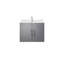 Ensemble de meuble-lavabo compact avec comptoir et robinet Carrara-623141348-623141349