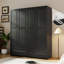 Armoire-penderie polyvalente 74 po avec 2 tiroirs