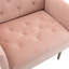 Gus Velvet Armchair-1296557524