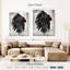 American American Feathered, couvre-chef sur toile-403454144