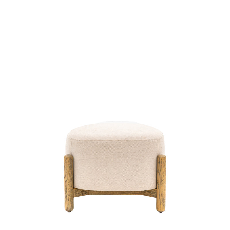 Batrice Solid Wood Accent Stool