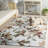 Jardin 768 Hand Tufted 80% Wool; 20% Cotton Floral Rug-1054883763