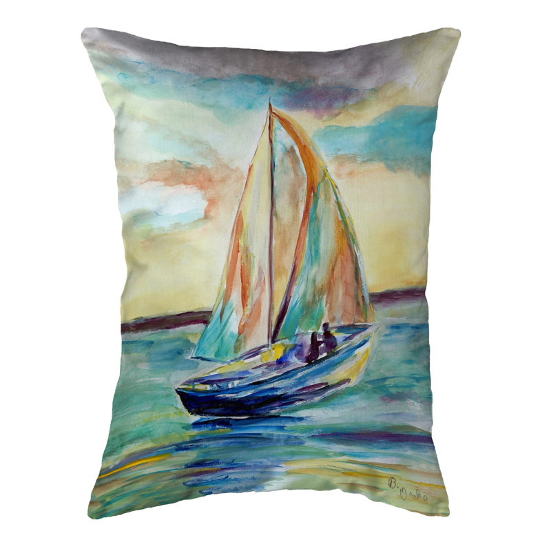 Outdoor Reversible Throw Pillow, 16" x 20"