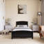 Lit plateforme simple en bois avec 2 tiroirs-1896806485