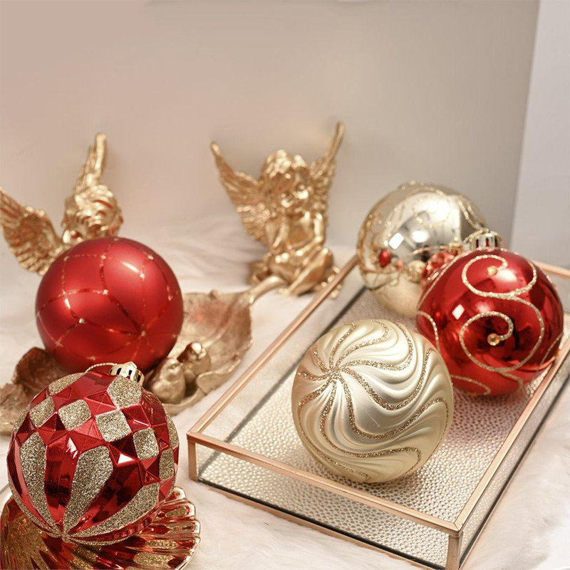 Ensemble de 16 boules décoratives Jaylianni