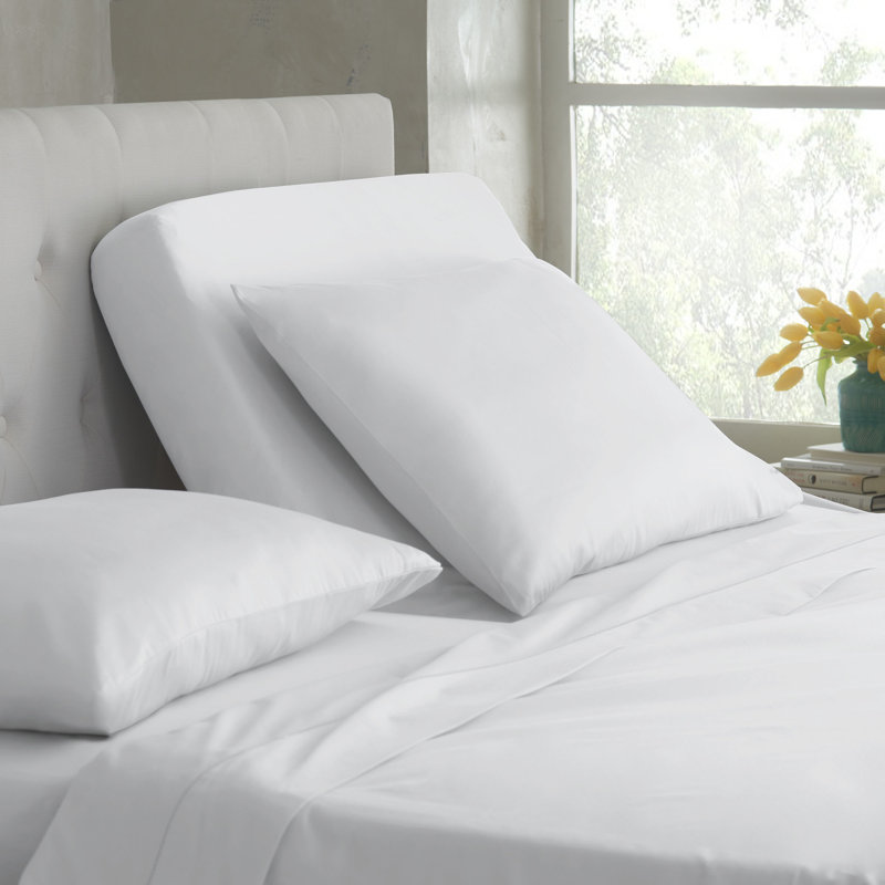 Martex 400 Thread Count Sateen Sheet Set, White