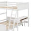 Lit superposé en bois Icaro avec bureau et tiroirs, échelle-912730967-912730966