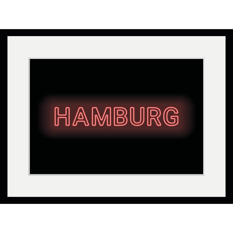 Hamburg - Single Picture Frame Print