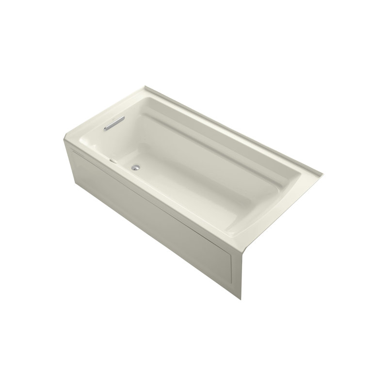 Baignoire Archer 72 "x 36" Archer, Beige, Gauche