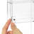 10'' H x 10.5'' W Plastic Display Cases
