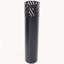 Ensemble de 2 colonnes de lanternes décoratives noires de style industriel pour l'extérieur et l'intérieur, 37,5 et 29,5 pouces