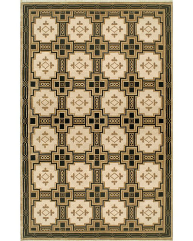 Neo Nepal Wool Geometric Indoor Rug, Rectangle 6' x 9'
