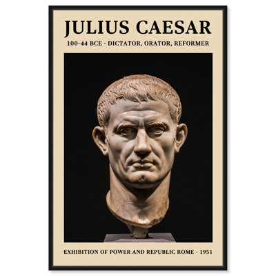 Roman Leader Canvas Classic Art Posters by Art Remedy