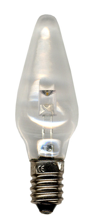 Universal LED Replacement Candle Set, Clear