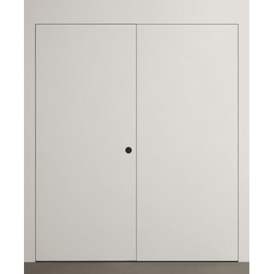 Double porte intérieure en bois manufacturé invisible Invisible