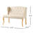 Epone Polyester Blend Upholstered Bench-1573009083