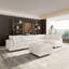 Canapé modulaire avec repose-pieds 6 pièces 6 pièces-2100721374