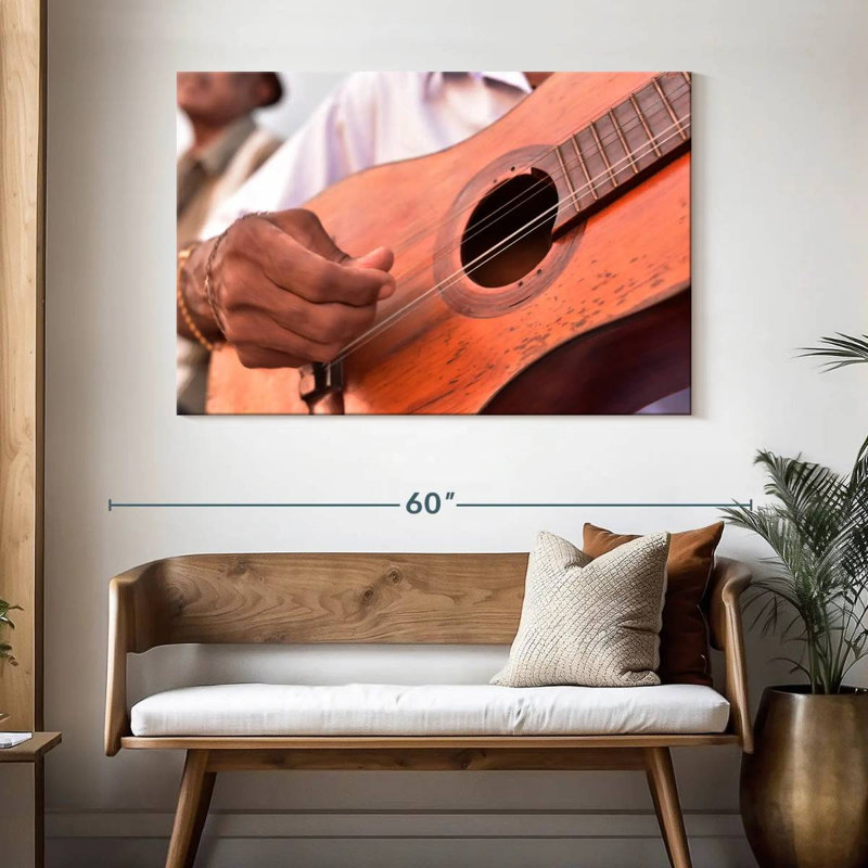 Guitare Abarca Cuban Tres, H 32 po x l 48 po
