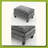 Rectangular Chenille Ottoman Footstool-1344003302