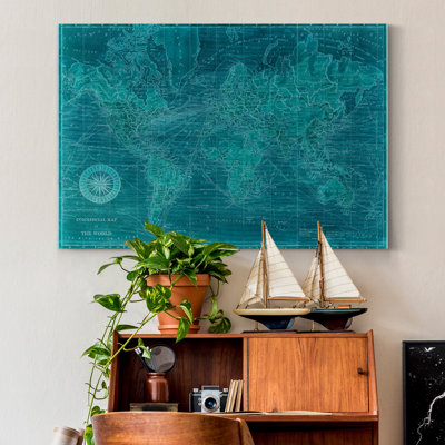 " Azure World Map "