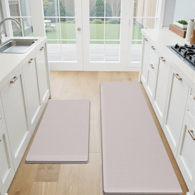 Tapis de cuisine antidérapant et antidérapant à mémoire de forme