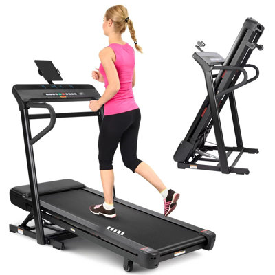 Foldable Treadmill with Incline & Decline – 3.5 HP, 350 lbs Capacity, 1–20 KM/H for Home Walking, Jogging & Running