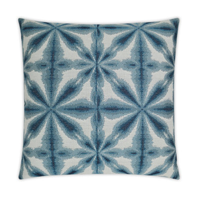 Sunshibo Flower Outdoor Reversible Throw Pillow
