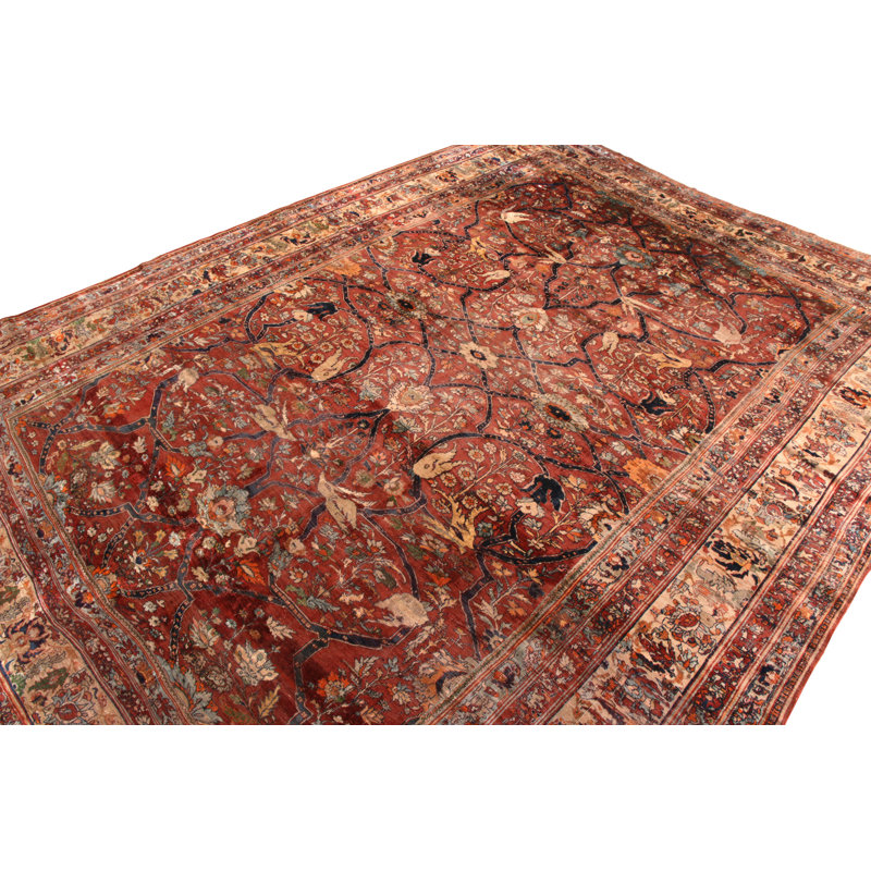 One-of-a-Kind 8’x10’8” Hand Knotted Area Rug