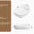 Topcraft 23.6"×16.9" White Rectangular Vessel Bathroom Ceramic Sink