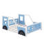 Lit plateforme classique avec roulettes en forme de voiture-1207486988