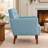 Faux Leather Armchair-1332716571