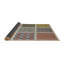 Tapis vert/bleu/rouge tissé à la machine-1254240746
