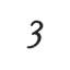 Deltana RNZ4-3 4" Numbers Zinc Die-Cast, Black