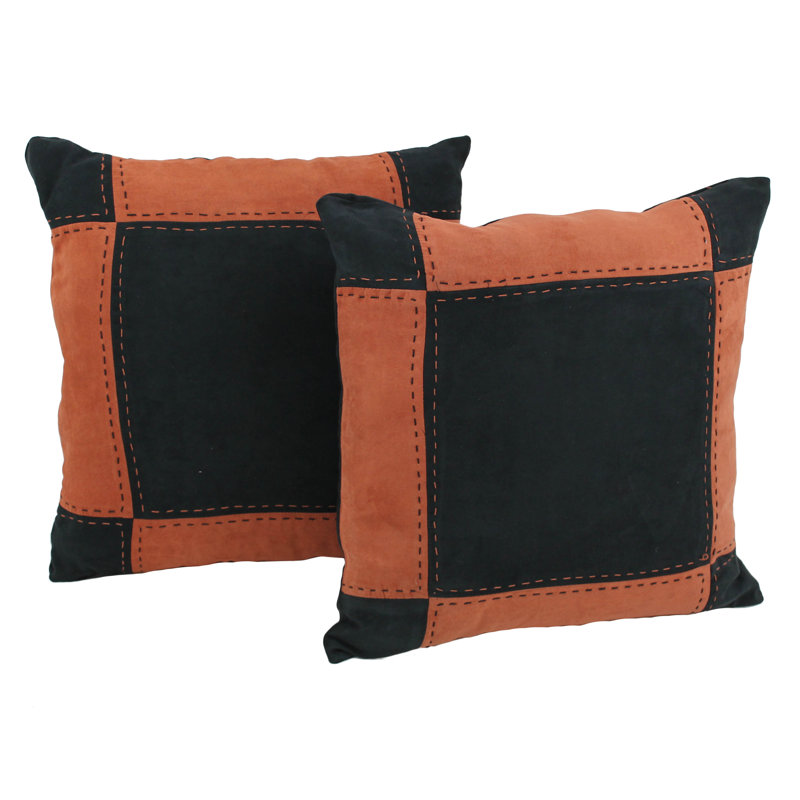 Naples Throw Pillow, Black