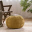 Pouf rond en coton 20 x 20 au design moderne pour le salon-657607452