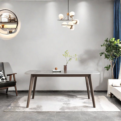 Linmore Modern simple light luxury dining table